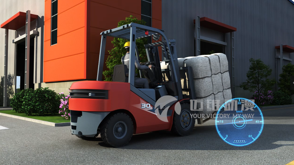 叉車安全智能管理平臺(tái)三維動(dòng)畫 叉車安全智能管理平臺(tái)三維動(dòng)畫