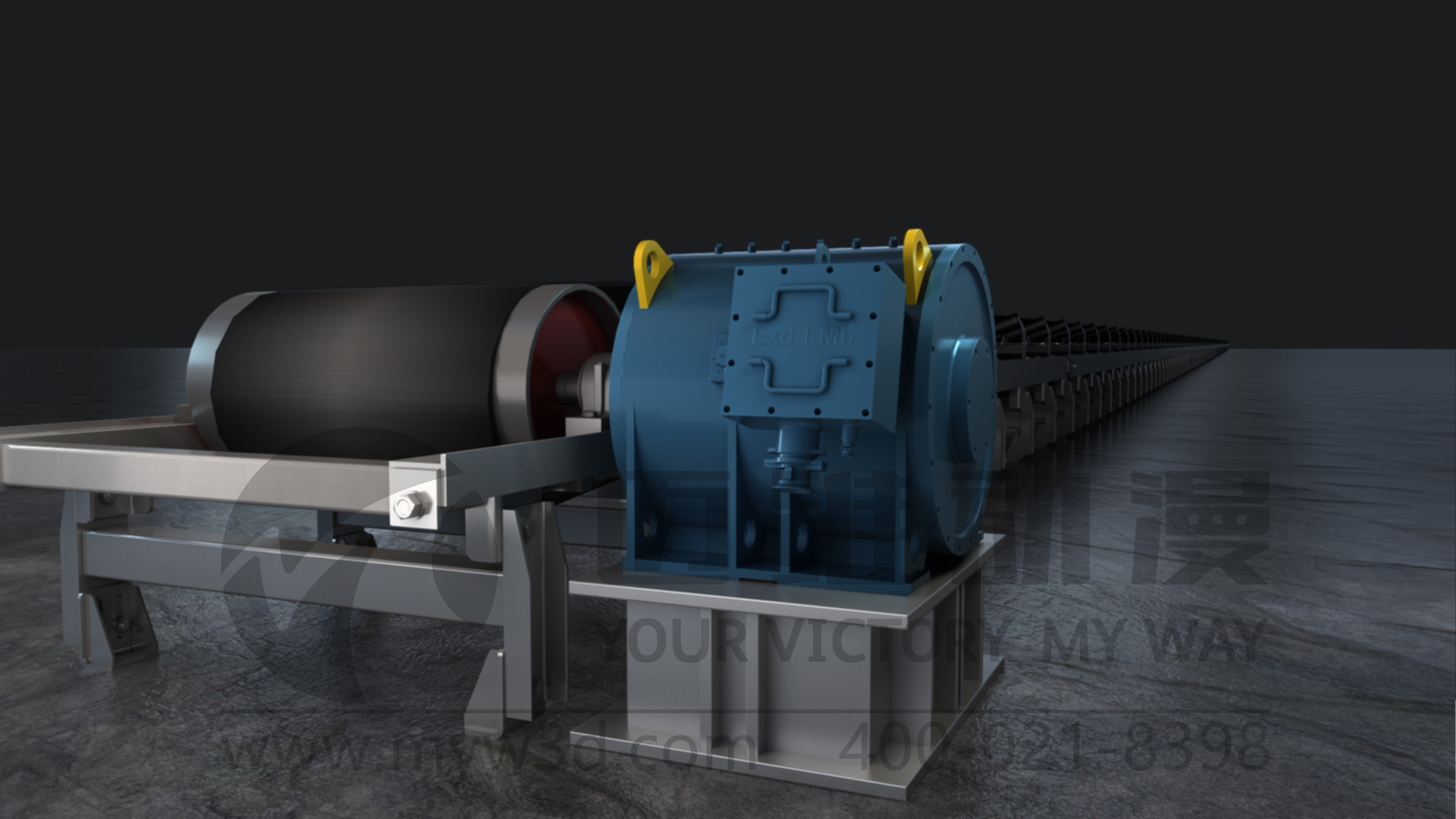 三維動畫演示新四達永磁同步電機的性能(圖1) 三維動畫演示新四達永磁同步電機的性能(圖1)