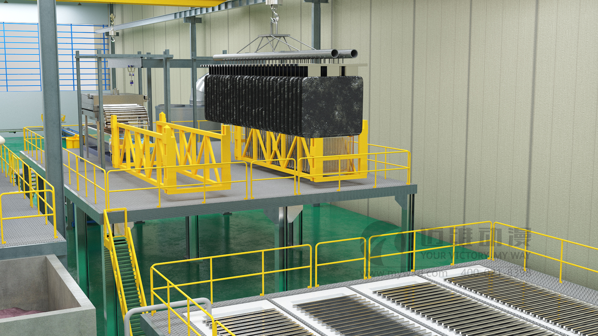 邁維告訴你！鉛酸電池回收工藝三維動(dòng)畫制作(圖1)