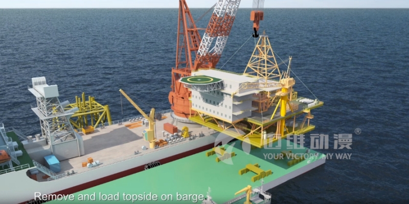 三維動畫在海洋工程施工方面能夠給企業(yè)帶來哪些助力！(圖1)