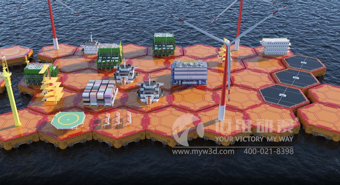 海洋工程三維動畫在企業(yè)項(xiàng)目競標(biāo)中能發(fā)揮哪些作用？(圖3)