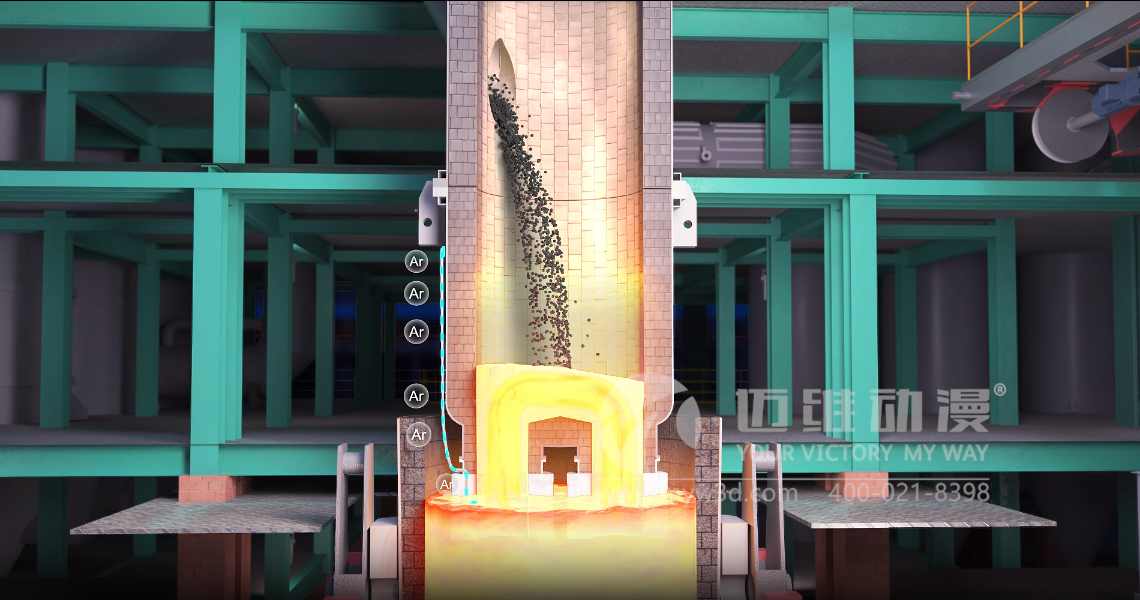 工業(yè)三維動(dòng)畫，帶你感受不一樣的冶金熔煉工藝流程！(圖1)