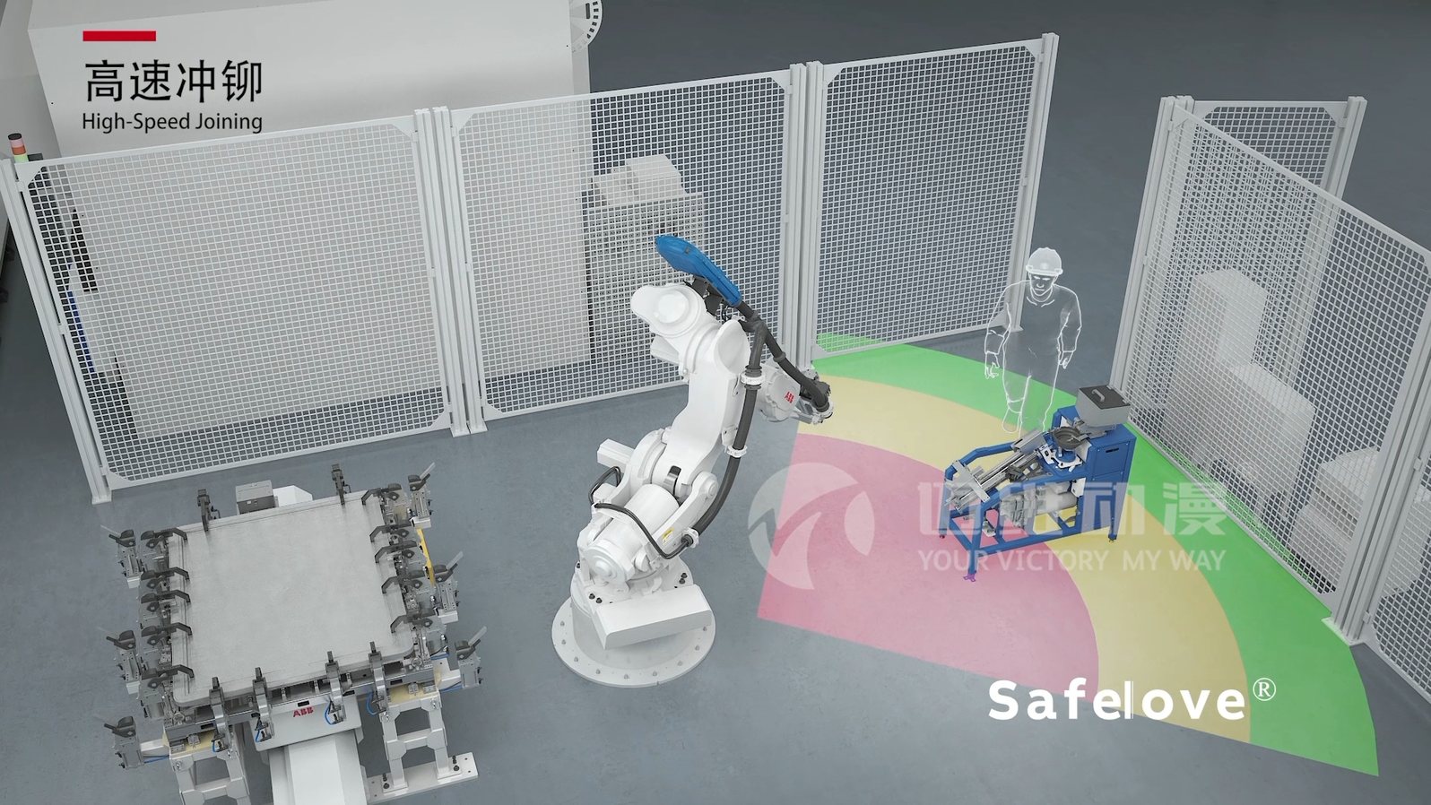 電池盒智能工藝線(xiàn)三維動(dòng)畫(huà)展示(圖4) 電池盒智能工藝線(xiàn)三維動(dòng)畫(huà)展示(圖4)