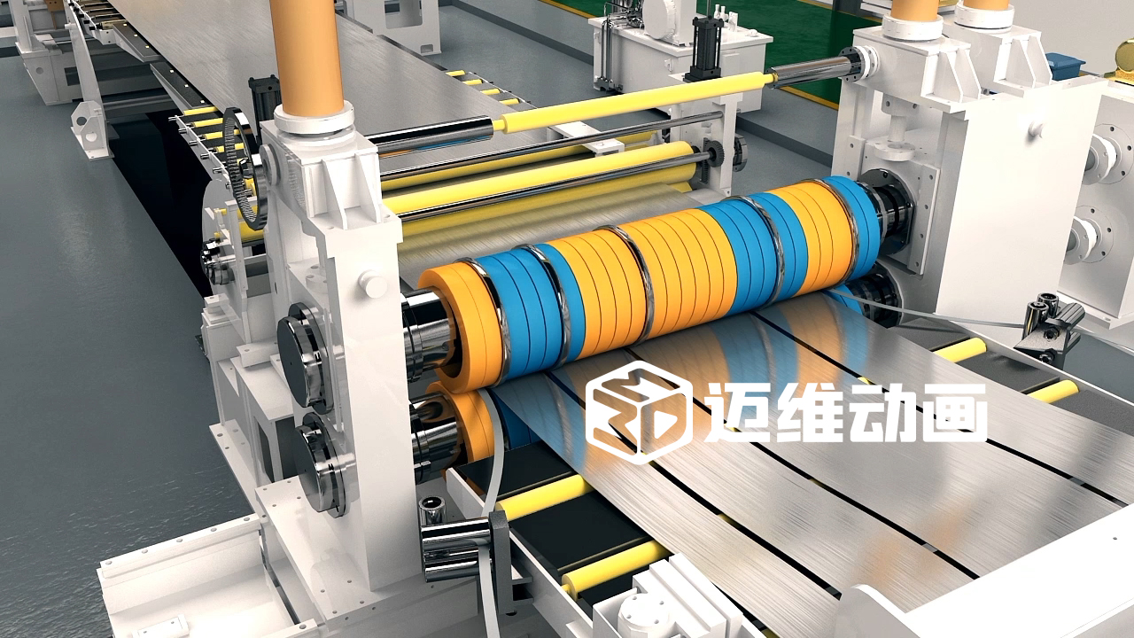 卷板線生產線三維動畫(圖3) 卷板線生產線三維動畫(圖3)