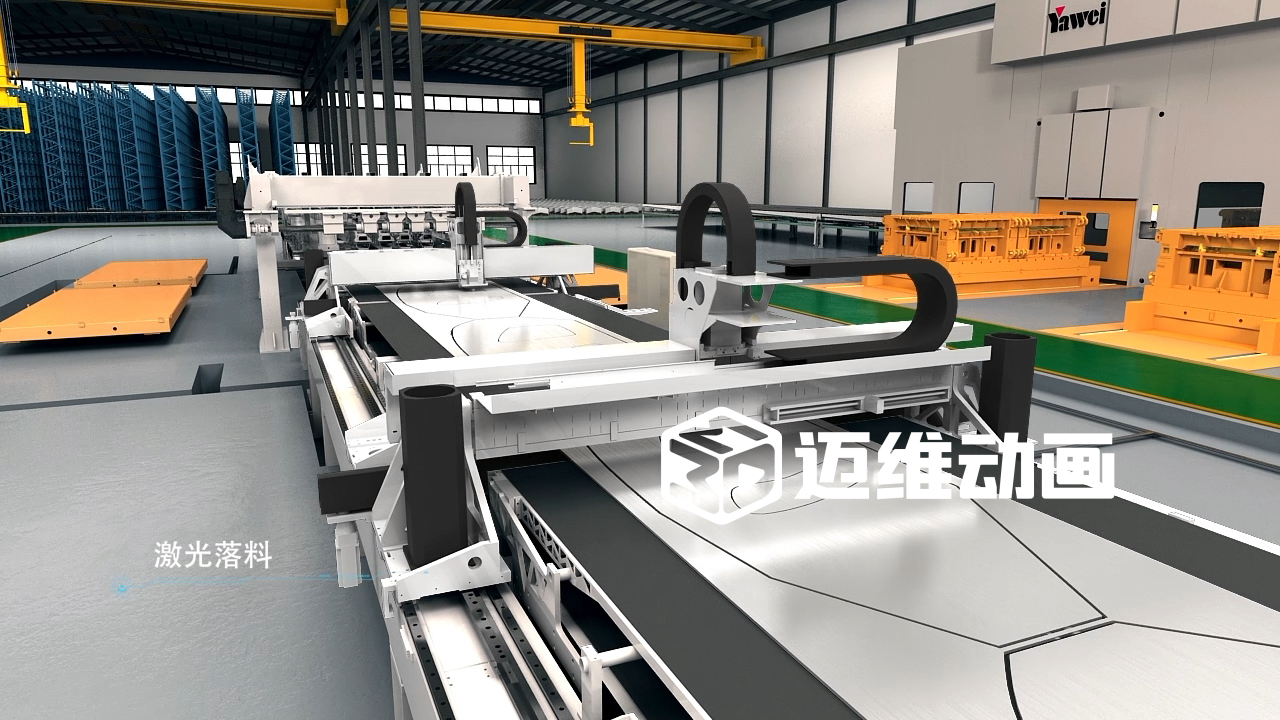 卷板線生產線三維動畫(圖4) 卷板線生產線三維動畫(圖4)