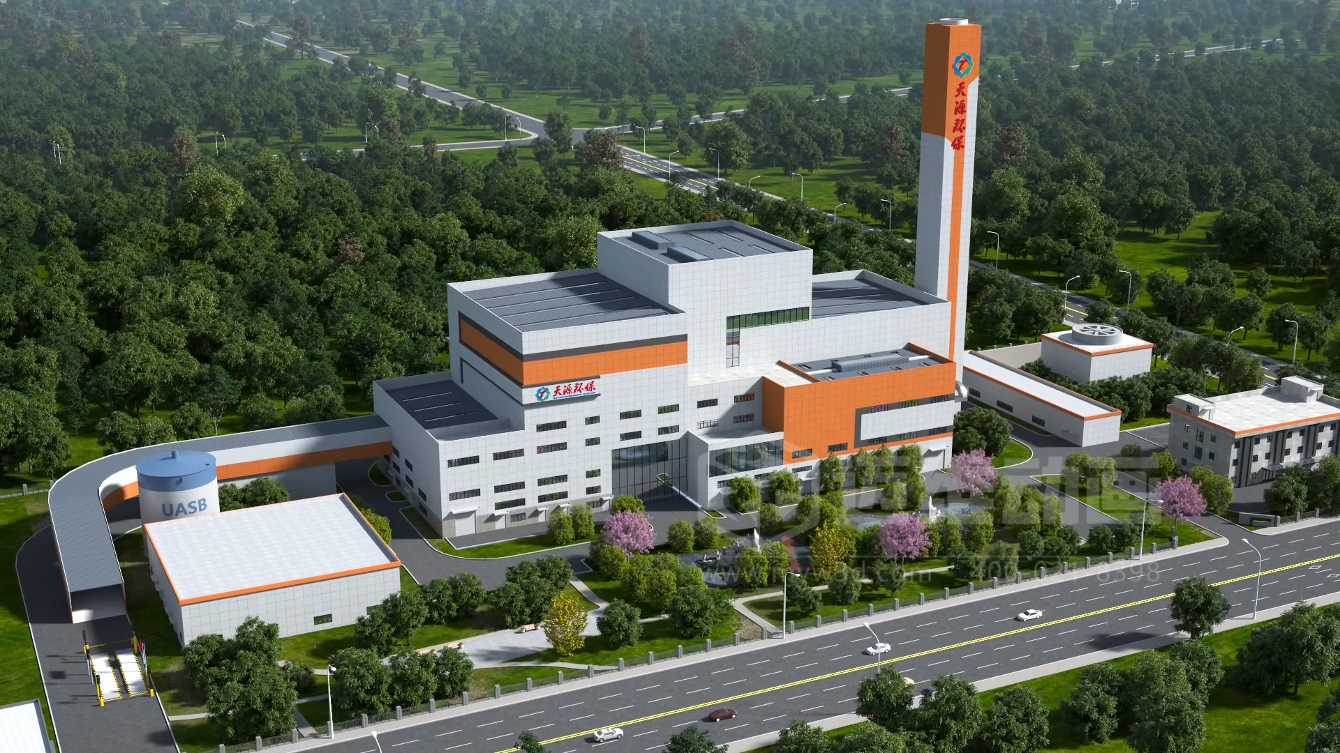 生活垃圾焚燒發(fā)電處理技術三維動畫展示(圖1) 生活垃圾焚燒發(fā)電處理技術三維動畫展示(圖1)