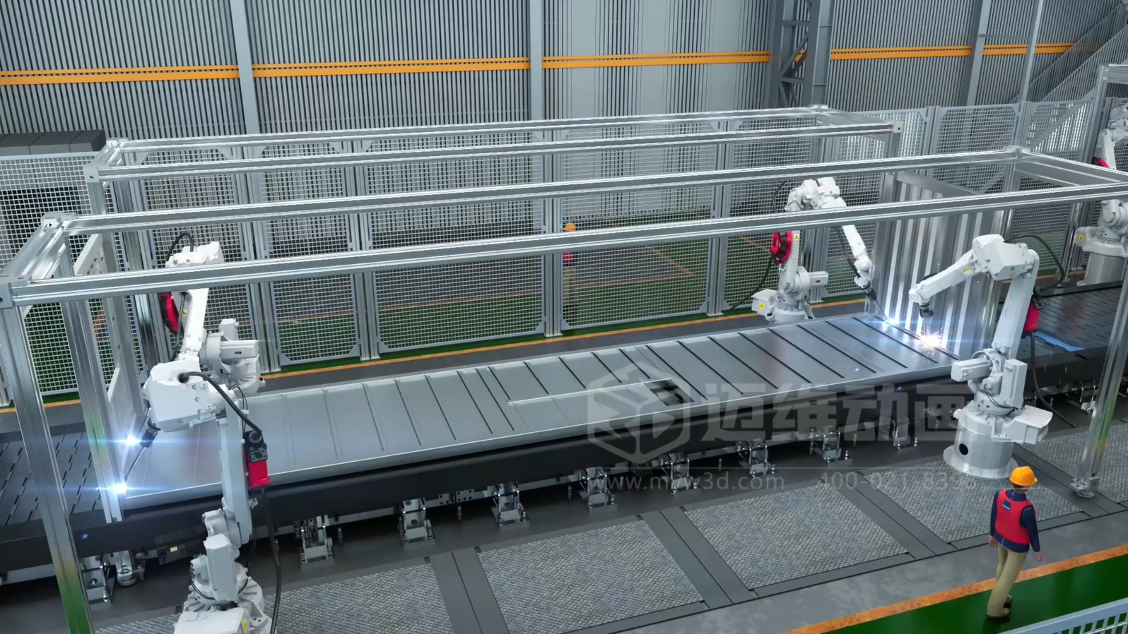 生產線三維動畫在企業(yè)產品工藝流程展現(xiàn)有哪些優(yōu)勢?(圖1) 生產線三維動畫在企業(yè)產品工藝流程展現(xiàn)有哪些優(yōu)勢?(圖1)