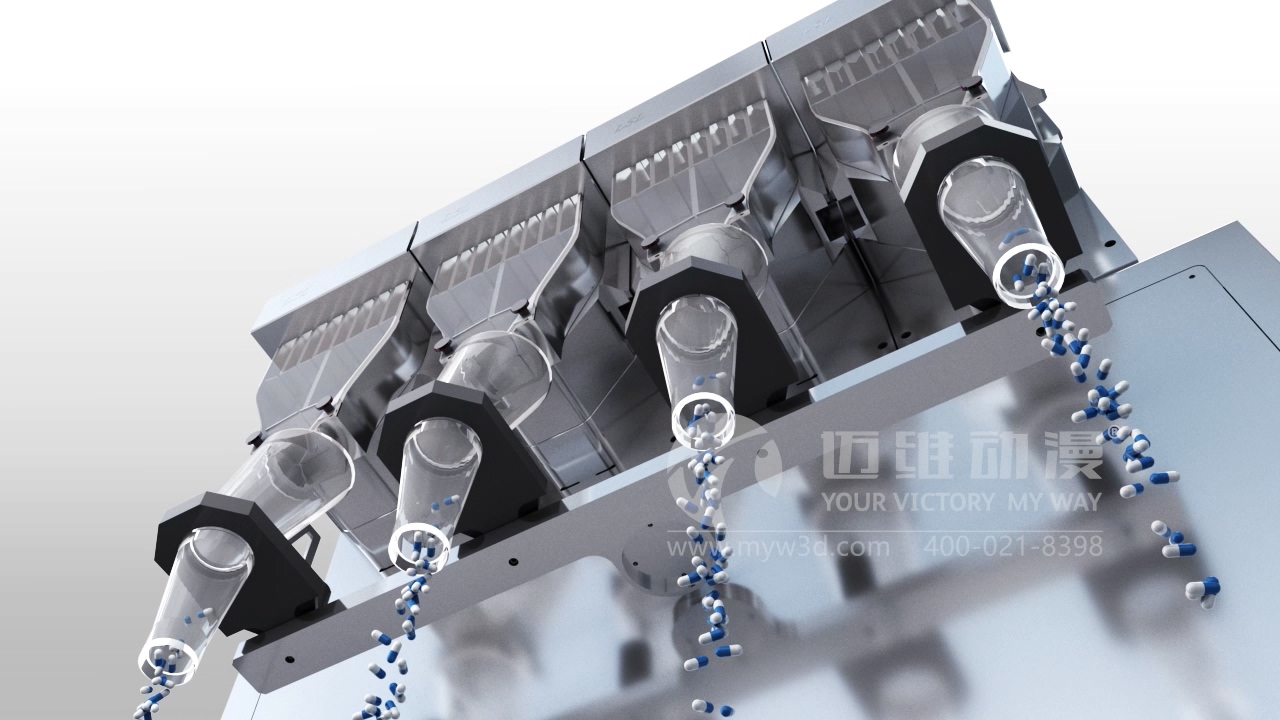 生產(chǎn)線三維動畫，為制藥機(jī)械行業(yè)企業(yè)帶來6大優(yōu)勢！(圖1)