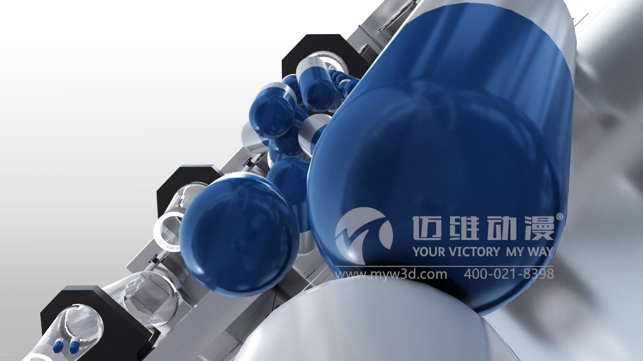 生產(chǎn)線三維動畫，為制藥機(jī)械行業(yè)企業(yè)帶來6大優(yōu)勢！(圖2)