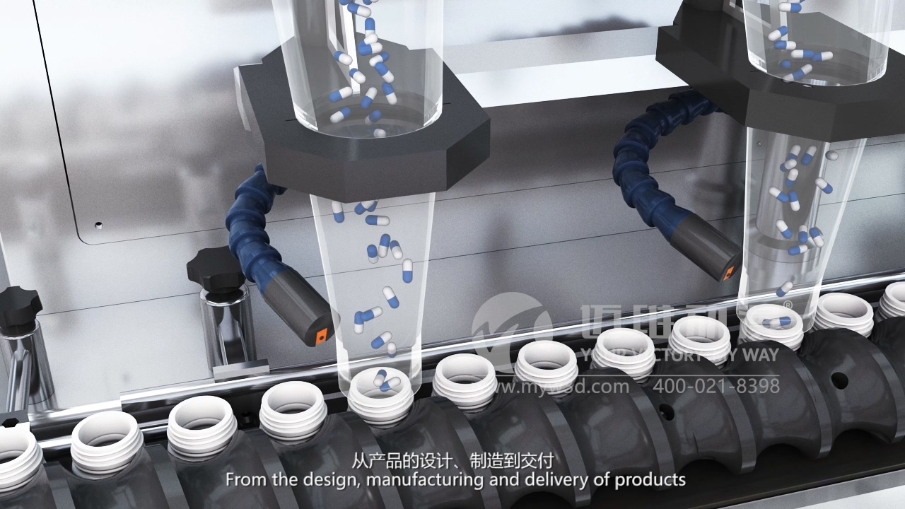 生產(chǎn)線三維動畫，為制藥機(jī)械行業(yè)企業(yè)帶來6大優(yōu)勢！(圖3)