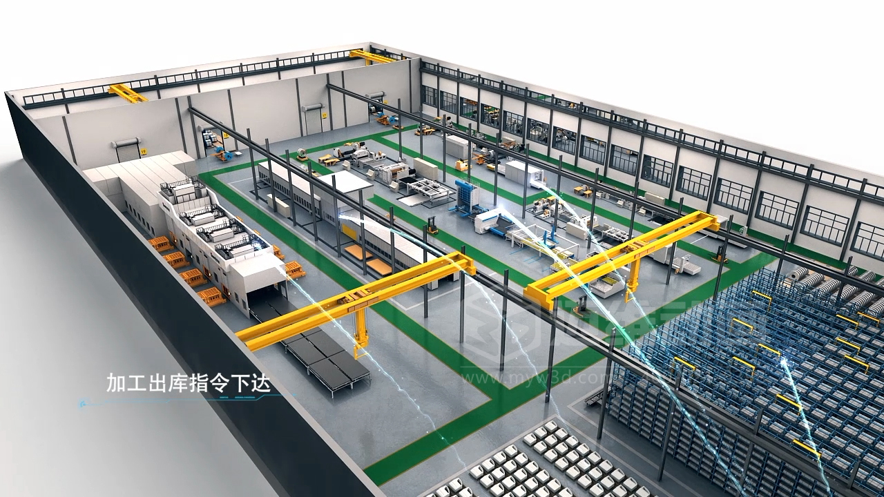 生產(chǎn)線三維動畫：新時代制造業(yè)企業(yè)展示產(chǎn)品生產(chǎn)工藝流程的得力營銷展示工具！(圖1)