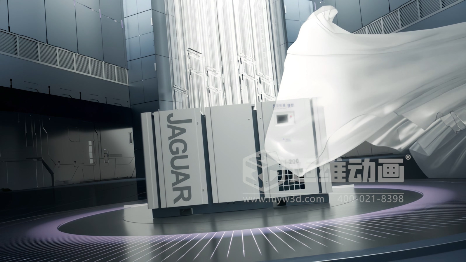 捷豹ZS干式無(wú)油螺桿機(jī)三維動(dòng)畫(huà)展示(圖1) 捷豹ZS干式無(wú)油螺桿機(jī)三維動(dòng)畫(huà)展示(圖1)