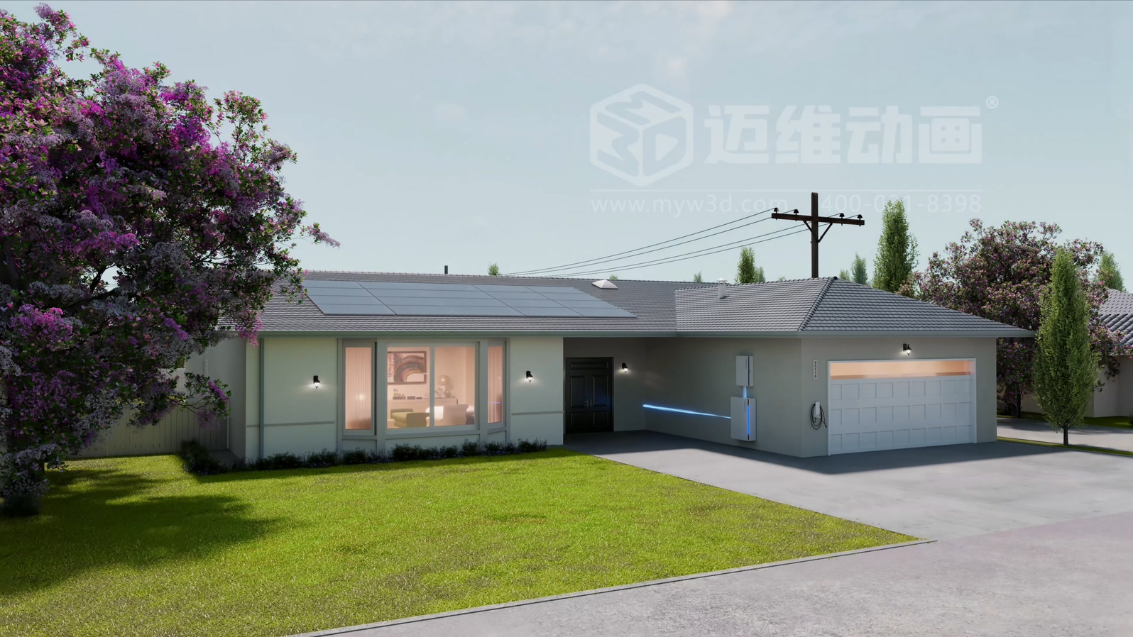 戶用儲(chǔ)能三維動(dòng)畫(圖1)