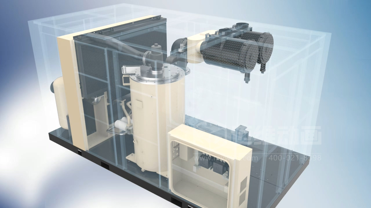 看案例說話：某頭部空壓機(jī)品牌用三維動畫，拿下千萬訂單的秘密！(圖5)