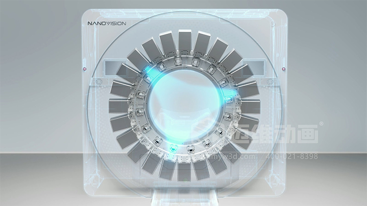 靜態(tài)CT 原理三維動畫(圖2) 靜態(tài)CT 原理三維動畫(圖2)