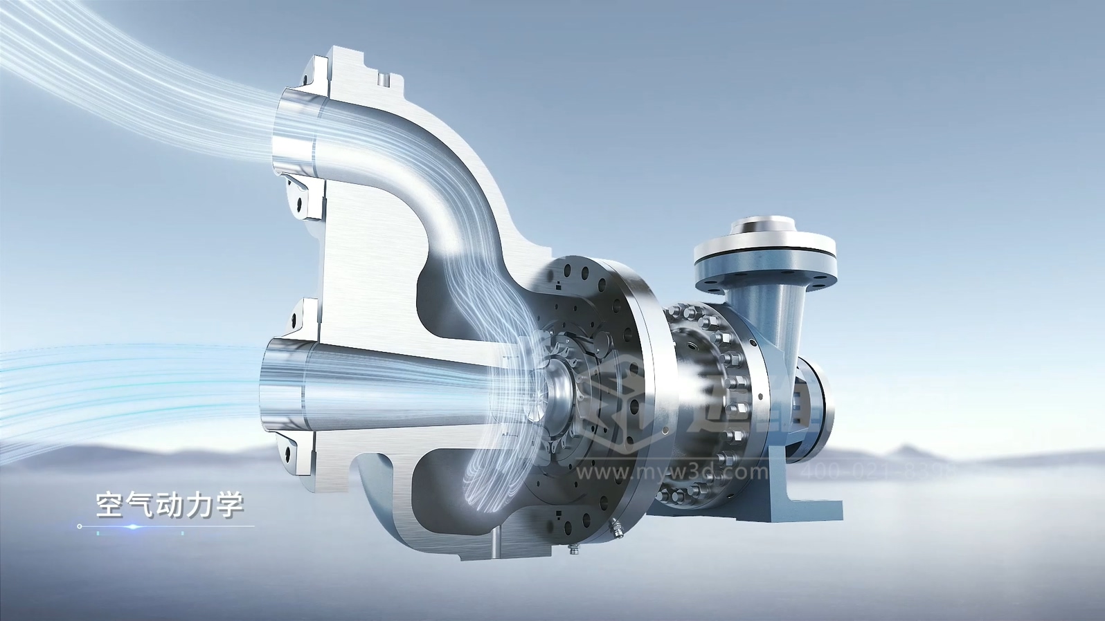 鋼鐵齒輪的能量密碼：3D 動(dòng)畫(huà)解鎖透平膨脹機(jī)工作原理的視覺(jué)密鑰！(圖2)