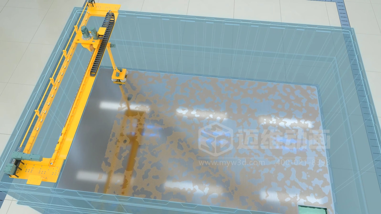 自清洗水箱三維動(dòng)畫展示(圖4) 自清洗水箱三維動(dòng)畫展示(圖4)