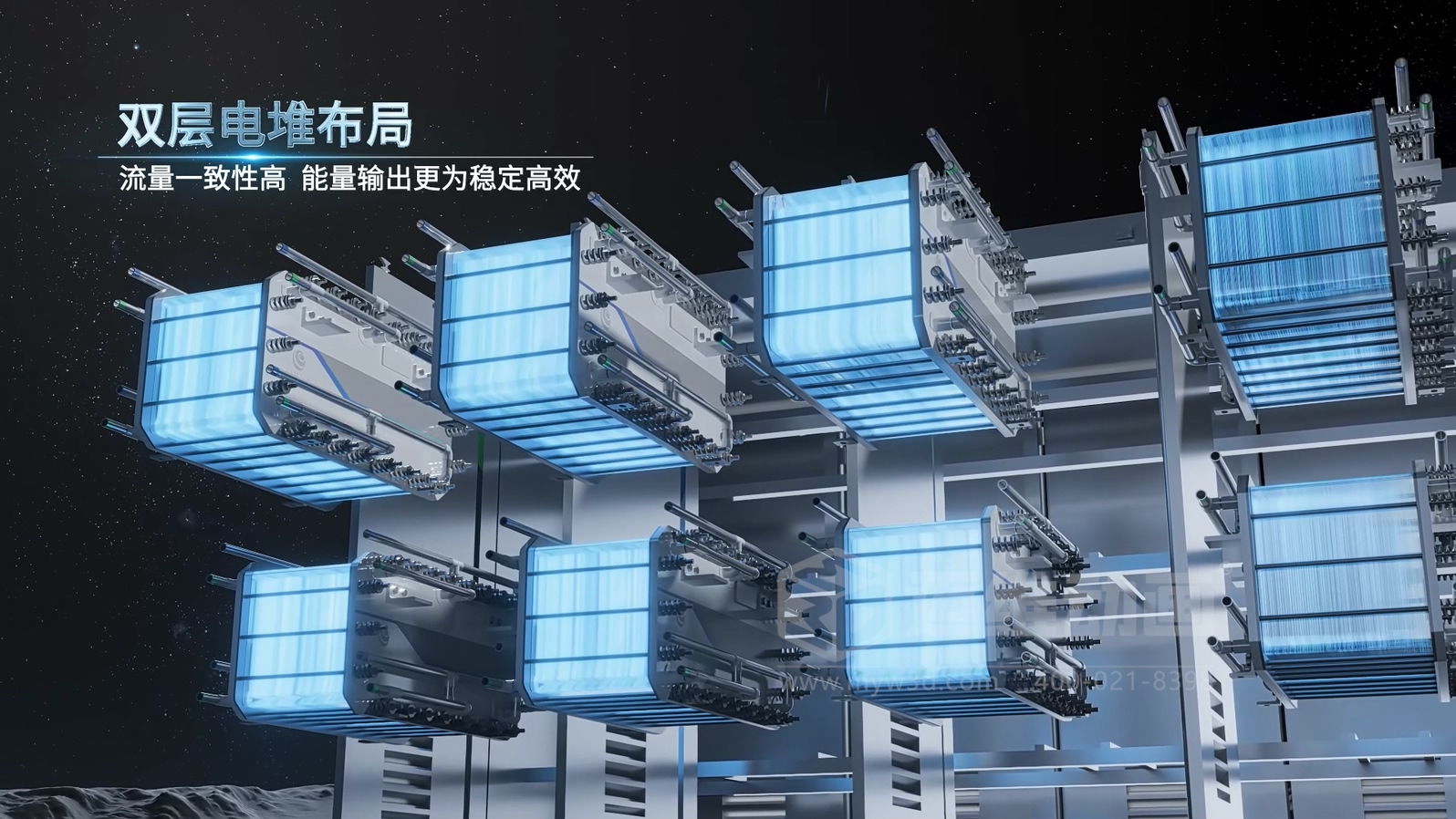 全釩液流儲能系統(tǒng)可視化方案:儲能產(chǎn)品三維動畫助力企業(yè)精準傳遞技術(shù)價值(圖2) 全釩液流儲能系統(tǒng)可視化方案:儲能產(chǎn)品三維動畫助力企業(yè)精準傳遞技術(shù)價值(圖2)