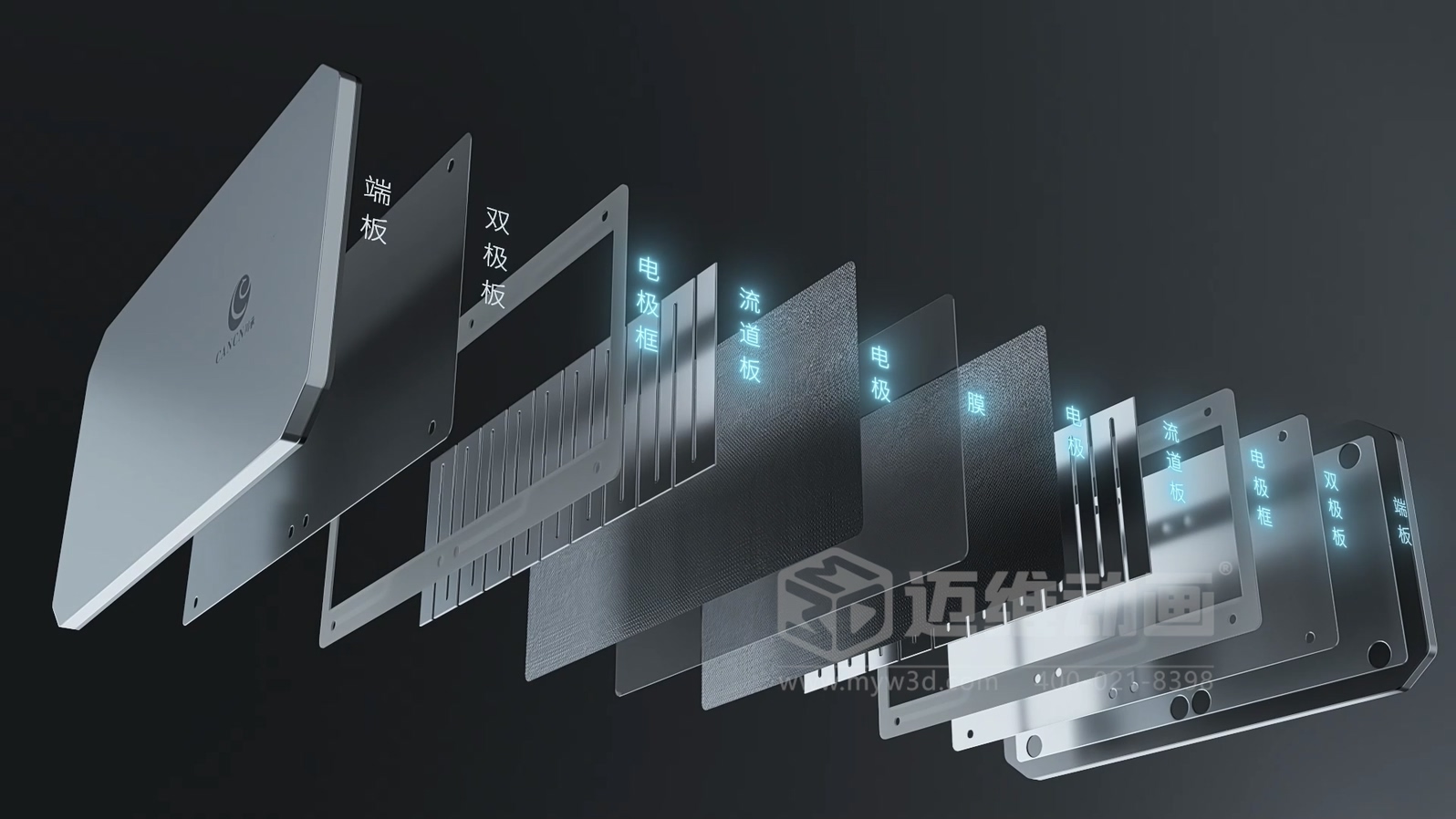 全釩液流儲(chǔ)能系統(tǒng)產(chǎn)品三維動(dòng)畫(huà)(圖4) 全釩液流儲(chǔ)能系統(tǒng)產(chǎn)品三維動(dòng)畫(huà)(圖4)