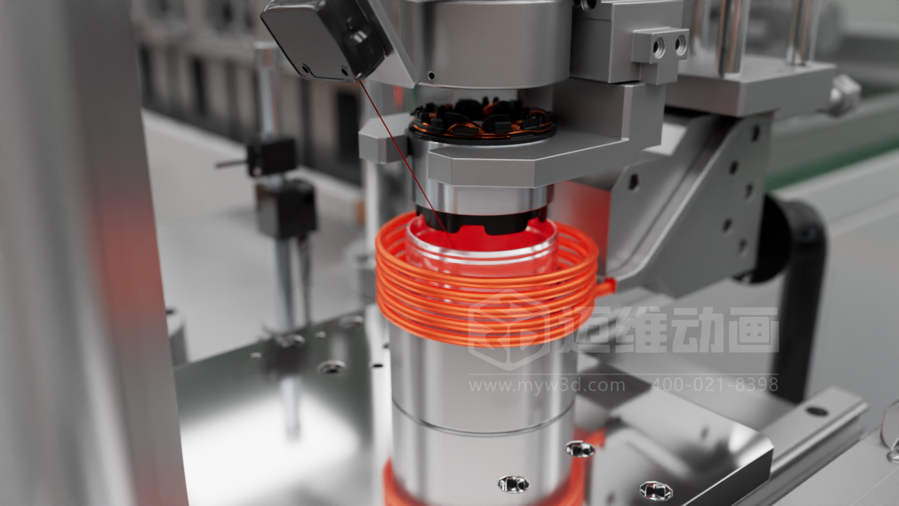 3D 動畫透視新能源汽車自動化產線！零部件流轉、精準裝配全程可視化，一眼看懂硬核智造(圖3)