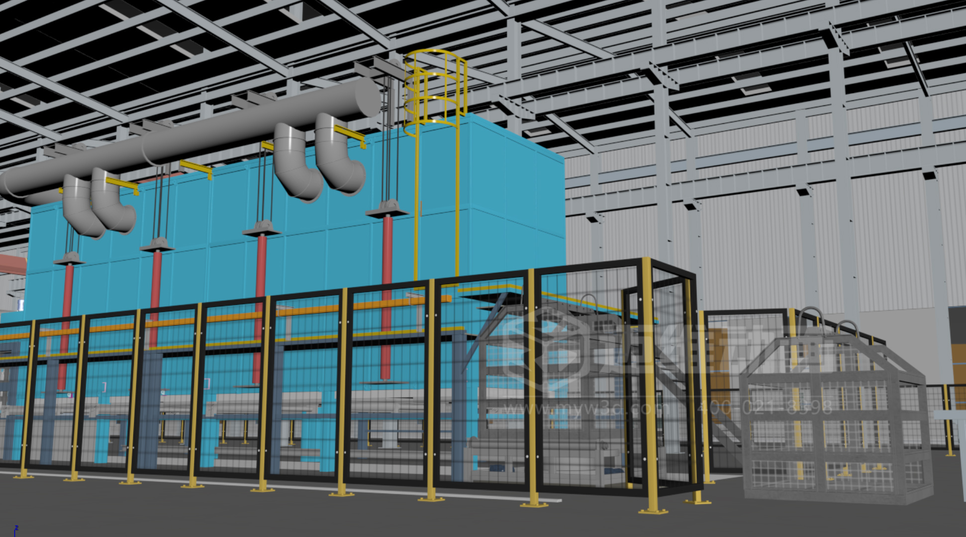 從閱兵場到數(shù)字場：大型生產(chǎn)線三維逆向建模，復(fù)刻“大國重器”的硬核之美(圖20)