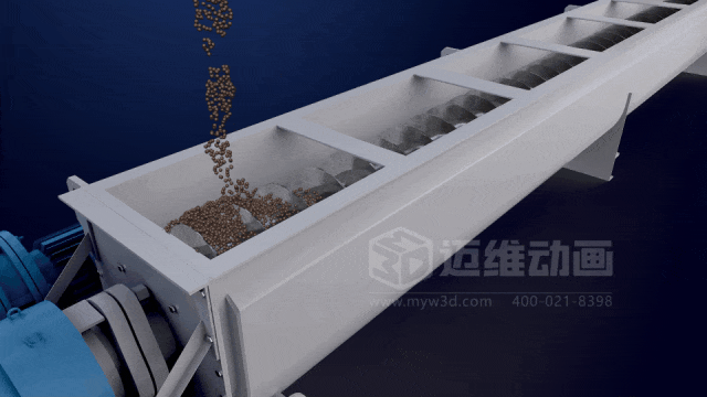 藏在鋼鐵殼里的工業(yè)美學(xué)：三維動畫解鎖粉體\流體輸送機(jī)械的動態(tài)魅力(圖6)