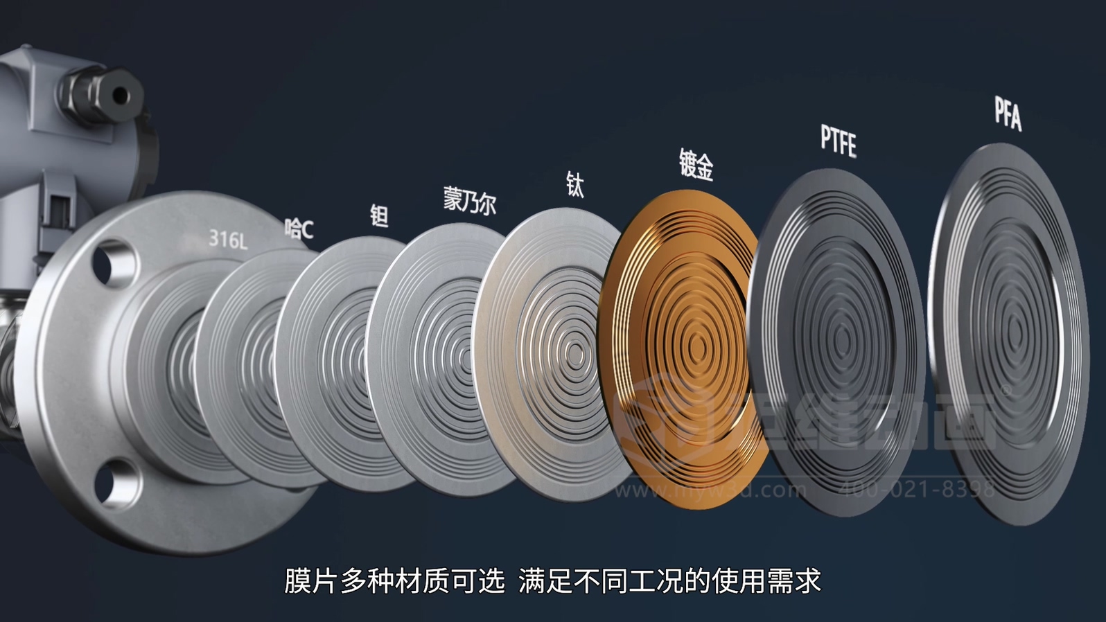 智能壓力變送器三維動畫(圖6)